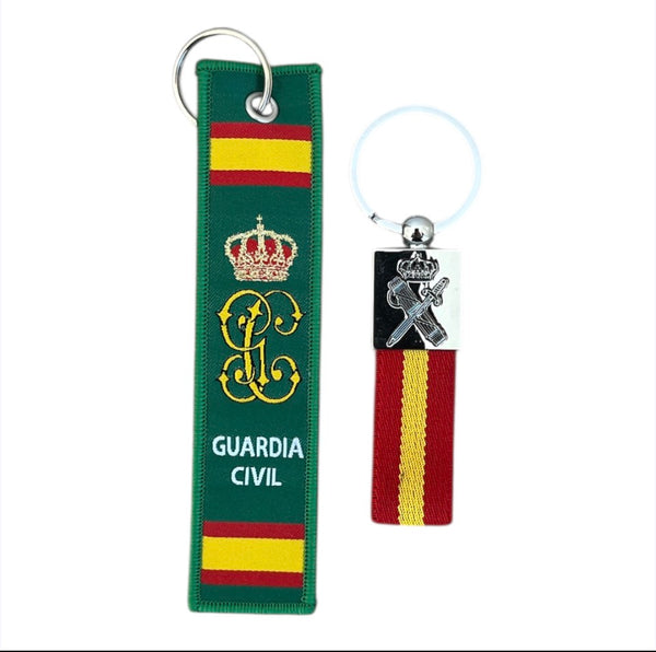 Pack 2 llaveros Guardia Civil