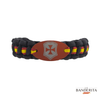 Pulsera paracord Cruz Templaria