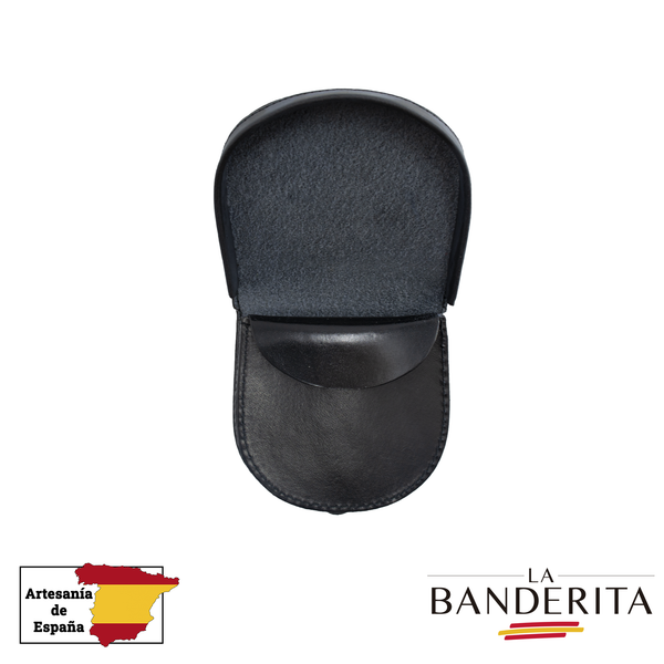 Monedero piel con bandera España