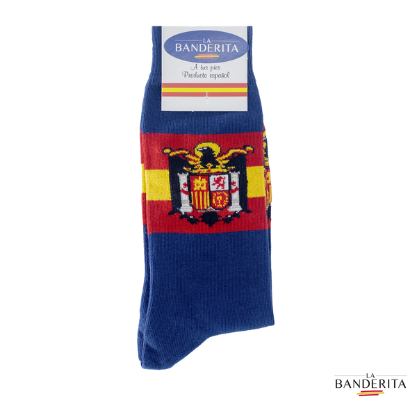 Calcetin azul Aguila San Juan