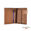 Cartera hombre camel españa mapa vertical broche