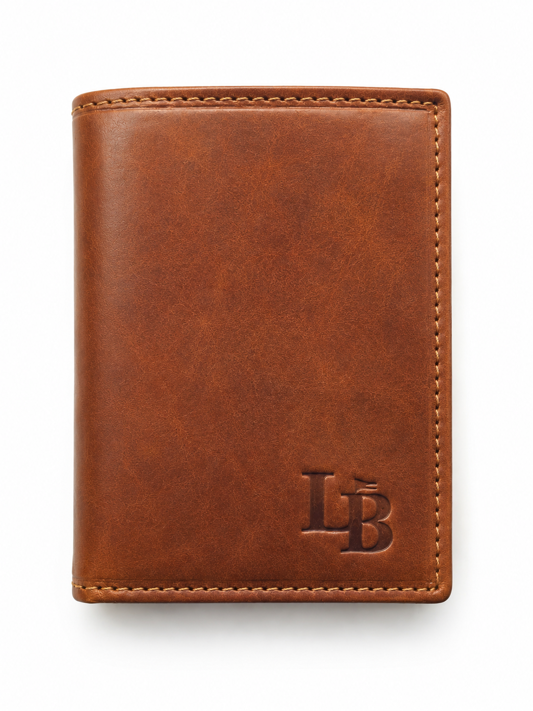 Cartera hombre marrón