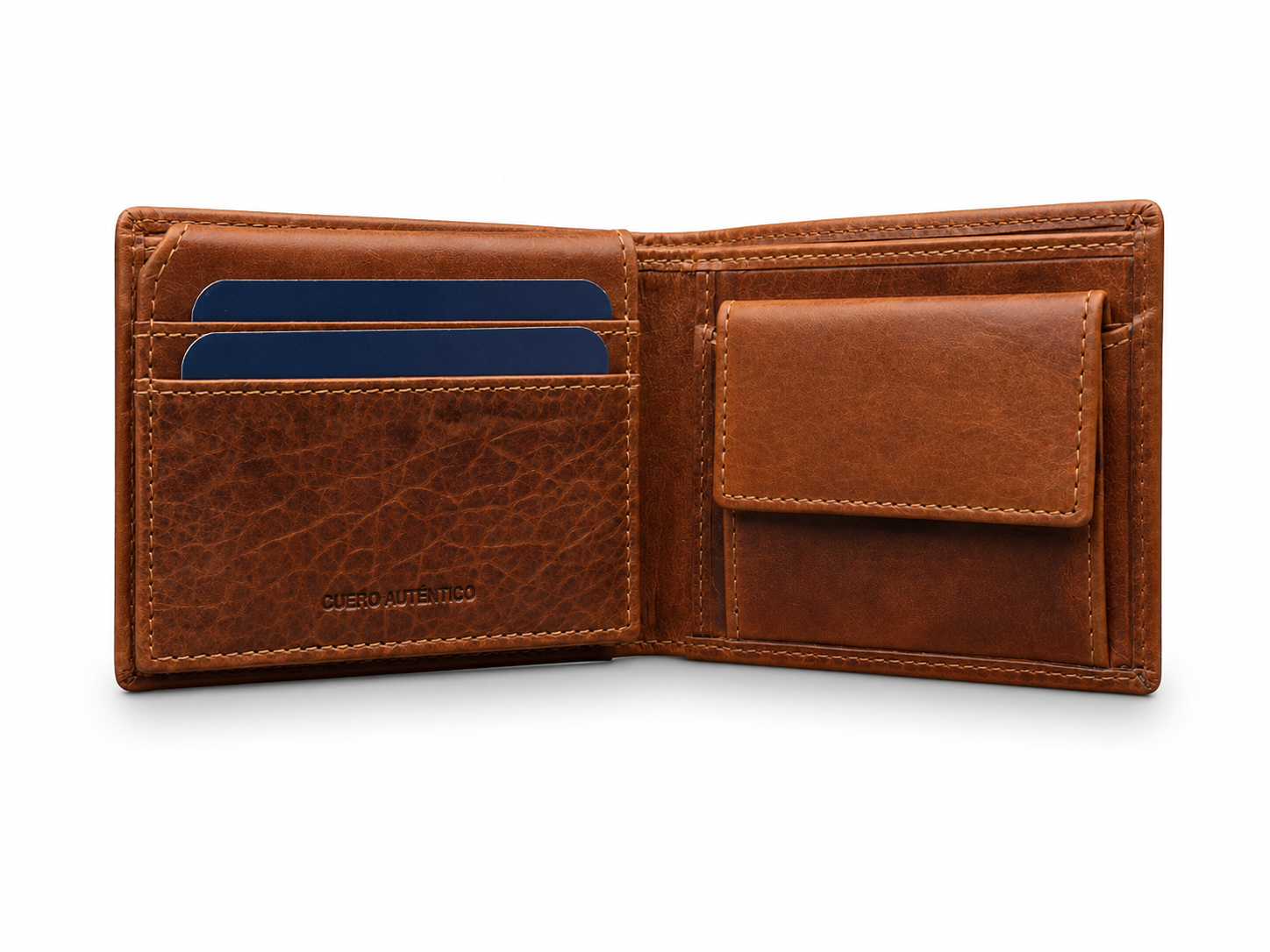 Cartera hombre marron americana