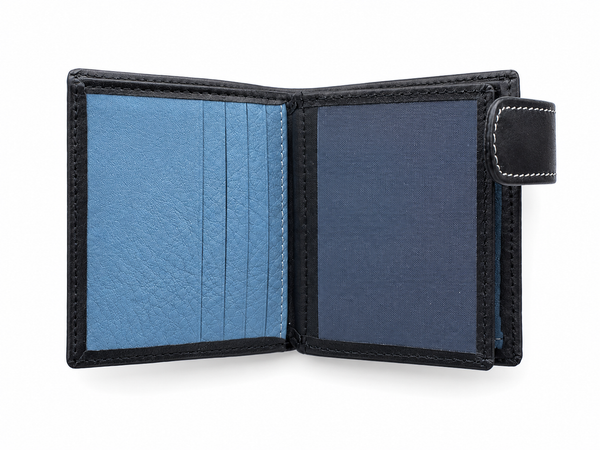 Cartera Negra y Azul España