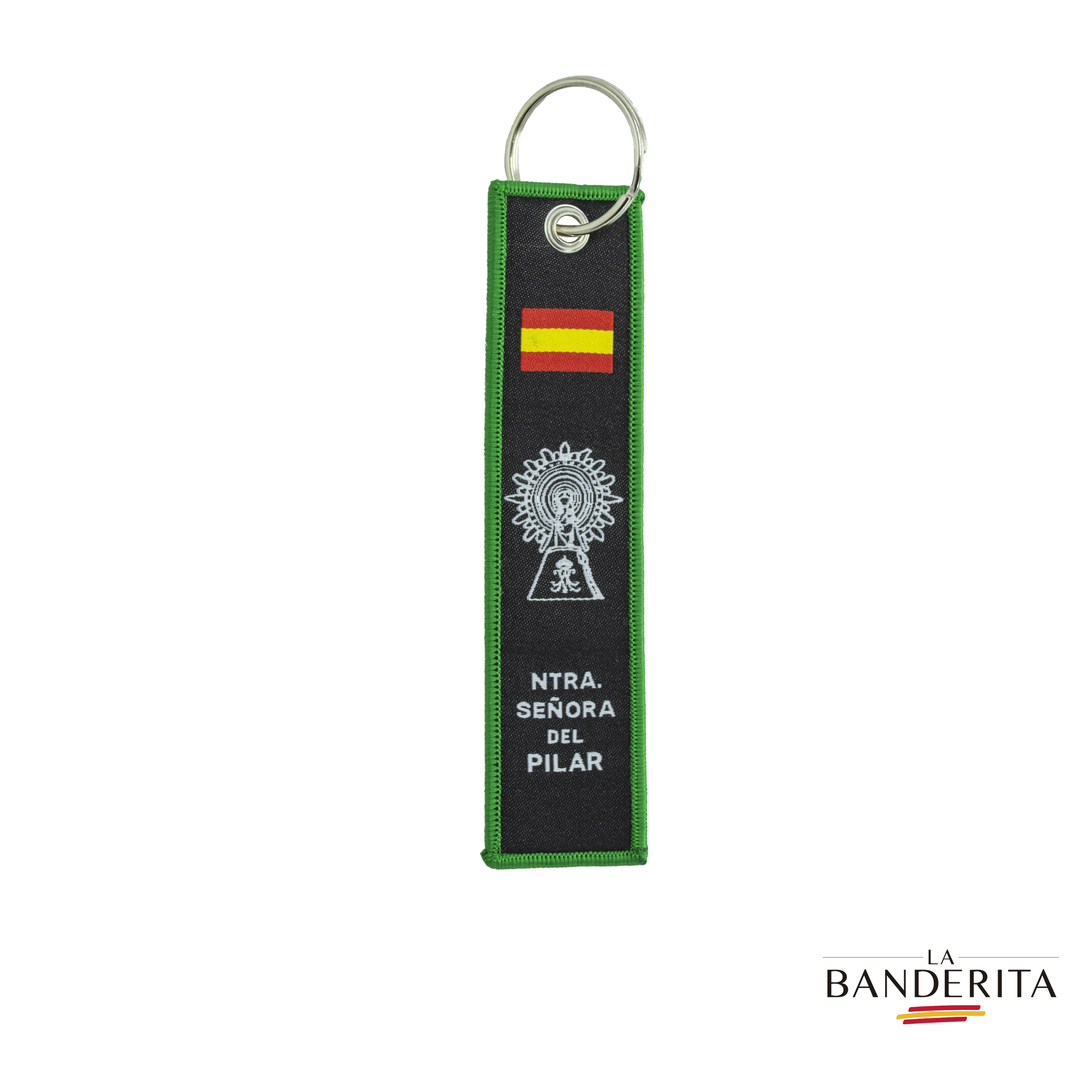 Llavero tela verde Guardia Civil