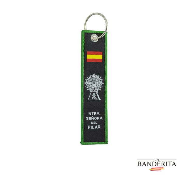 Llavero tela verde Guardia Civil