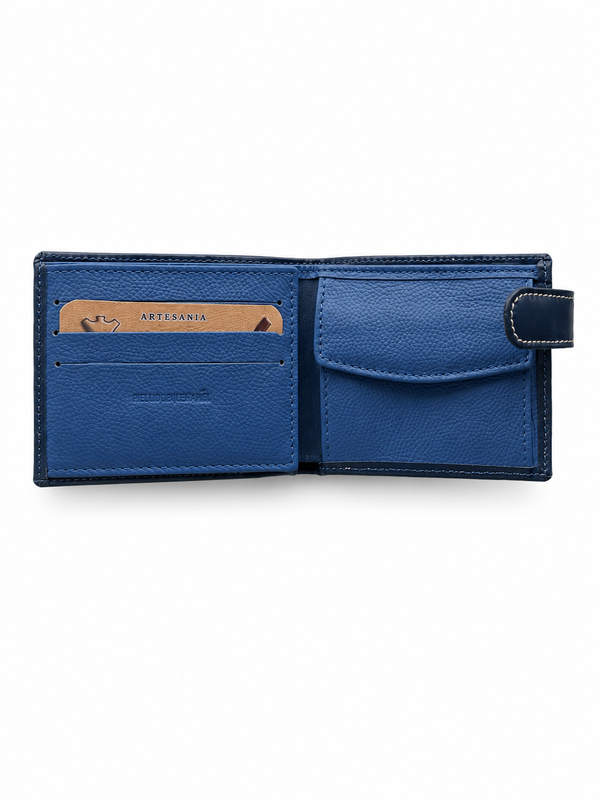 cartera azul hombre españa