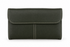 Cartera de Mujer Verde Oliva con Toque Serpiente