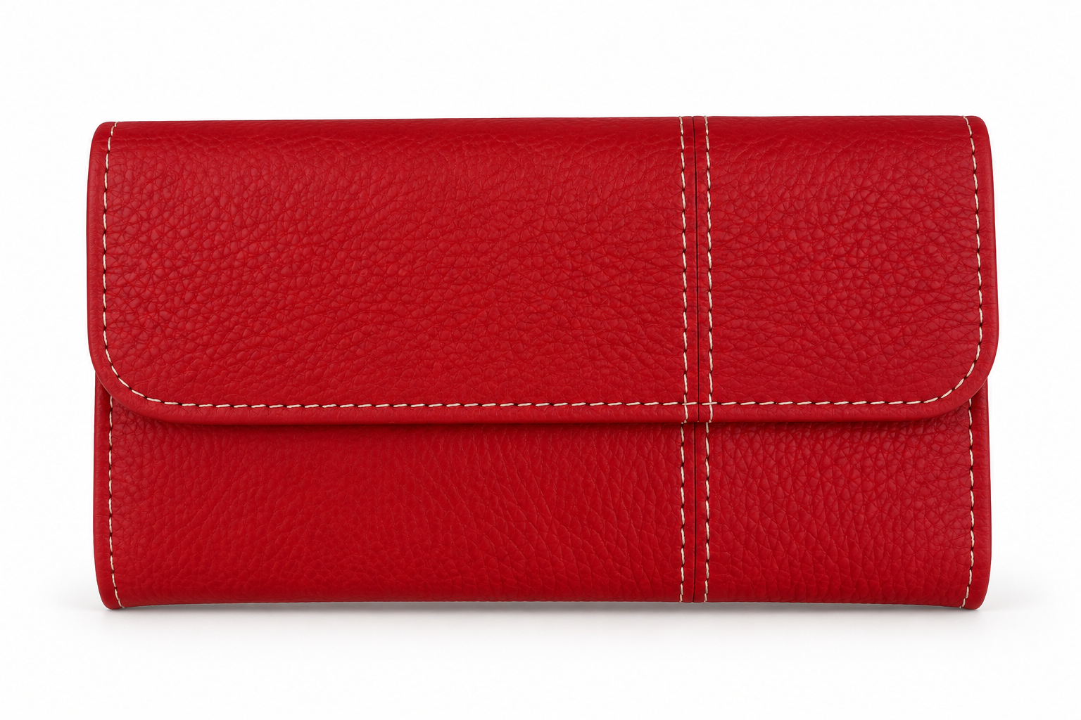 Cartera de Mujer de Piel Roja | La Banderita España