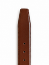 Cinturón Reversible de Cuero Camel y Negro | La Banderita