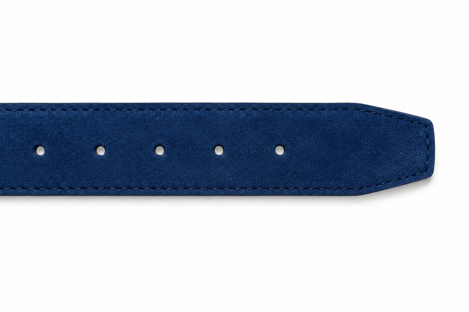 Cinturón de Nobuk Azul con Cinta Bicolor | La Banderita