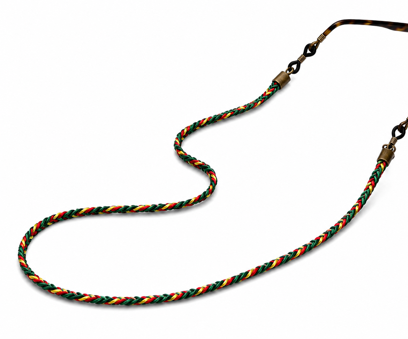 Cordón para Gafas Bicolor Trenzado | Ajustable en Varios Colores