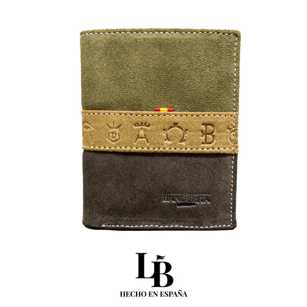 Cartera Piel Cuero Verde | Ganadería