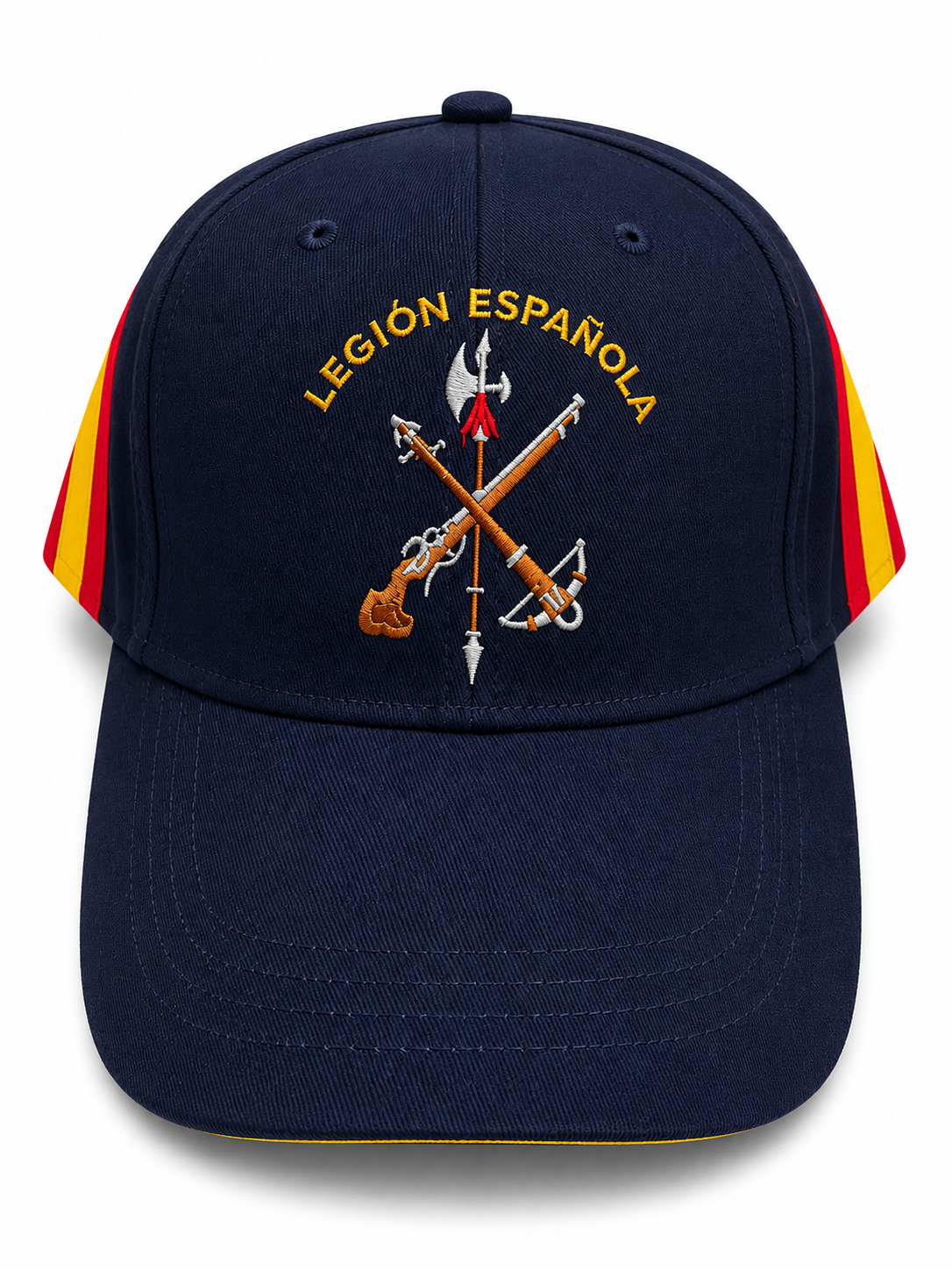 Gorra Legión Española – Emblema Oficial con Bandera de España