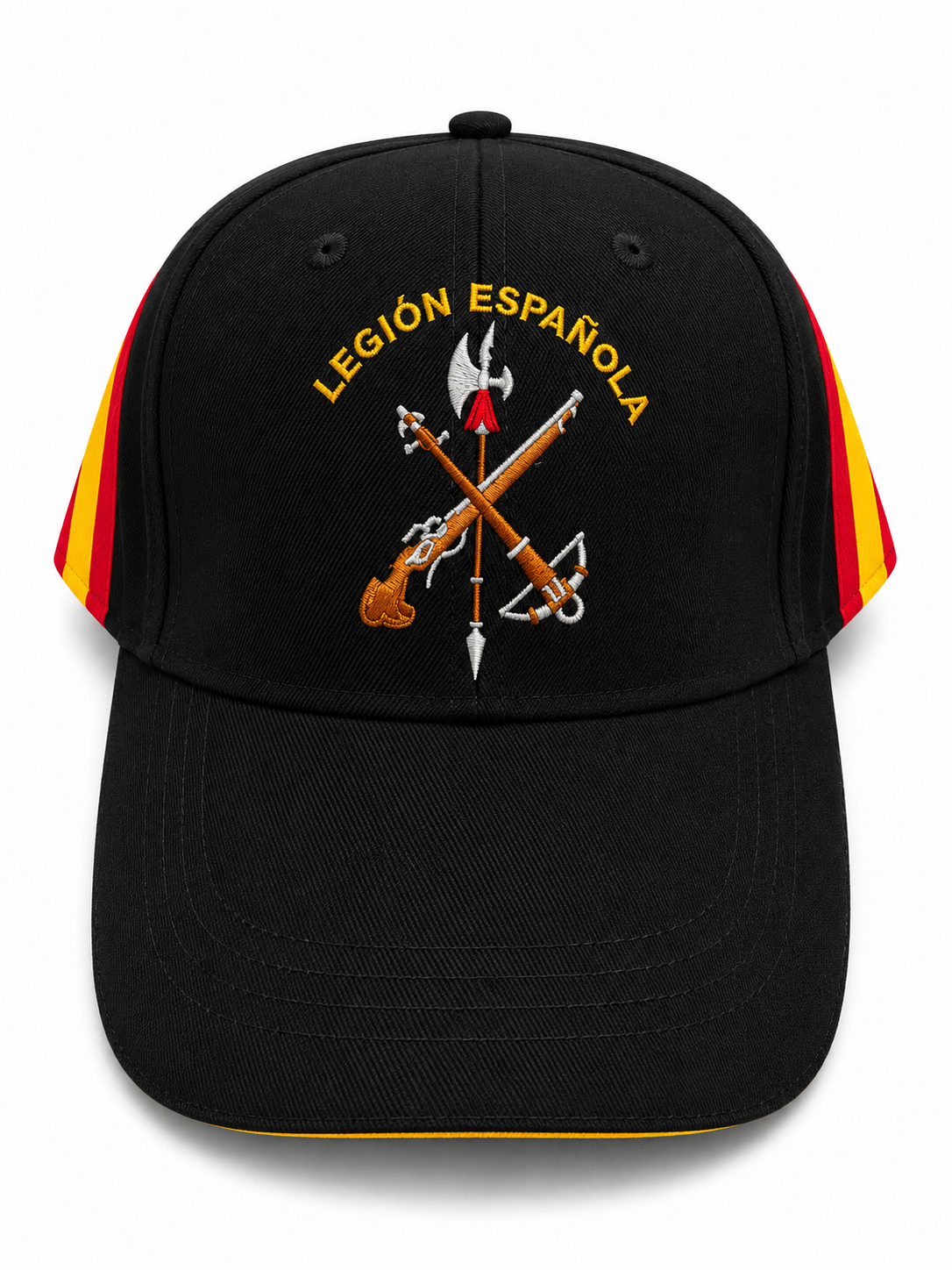 Gorra Legión Española – Emblema Oficial con Bandera de España