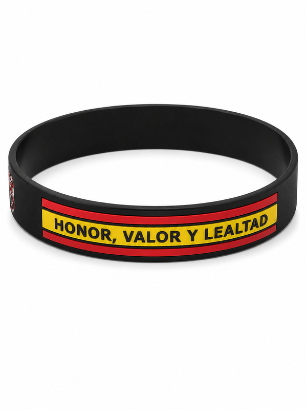 Pulsera Silicona Cruz de Borgoña Fabricado en España | La Banderita