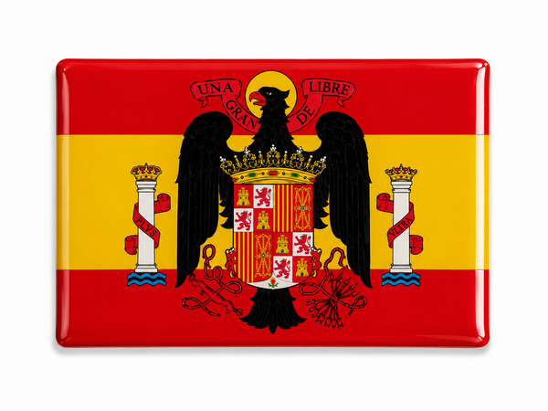 Imán Bandera de España Águila de San Juan