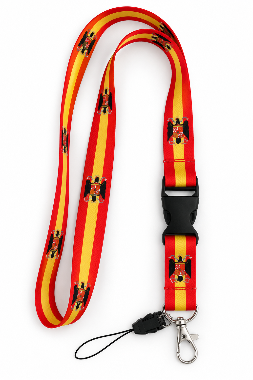Lanyard Bandera España con Águila de San Juan