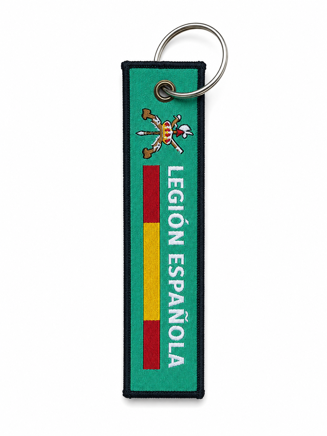 Llavero Tela Legión Española Verde