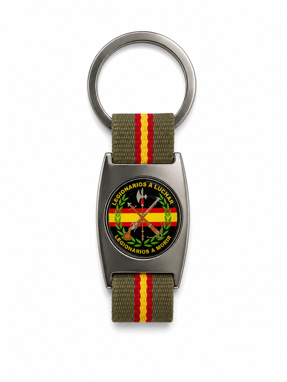 Llavero Tela Metálico Legión Española — Legionarios a Luchar