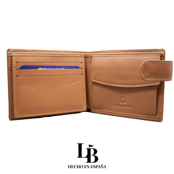 Cartera Piel Mapa España | Artesanía de Ubrique