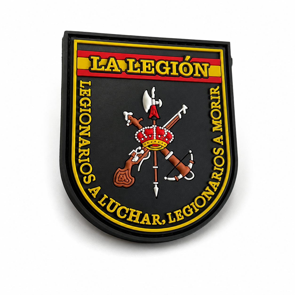 Parche Legión Española | Velcro Bordado 6x8 cm
