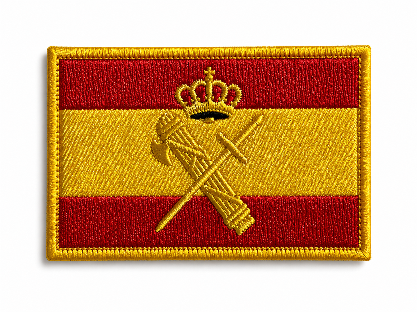 Parche Guardia Civil | Bordado Termosellado Bandera 5,5x3,5 cm