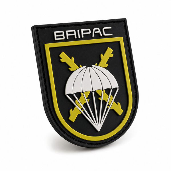 Parche BRIPAC Brigada Paracaidista | Velcro Bordado 6x8 cm
