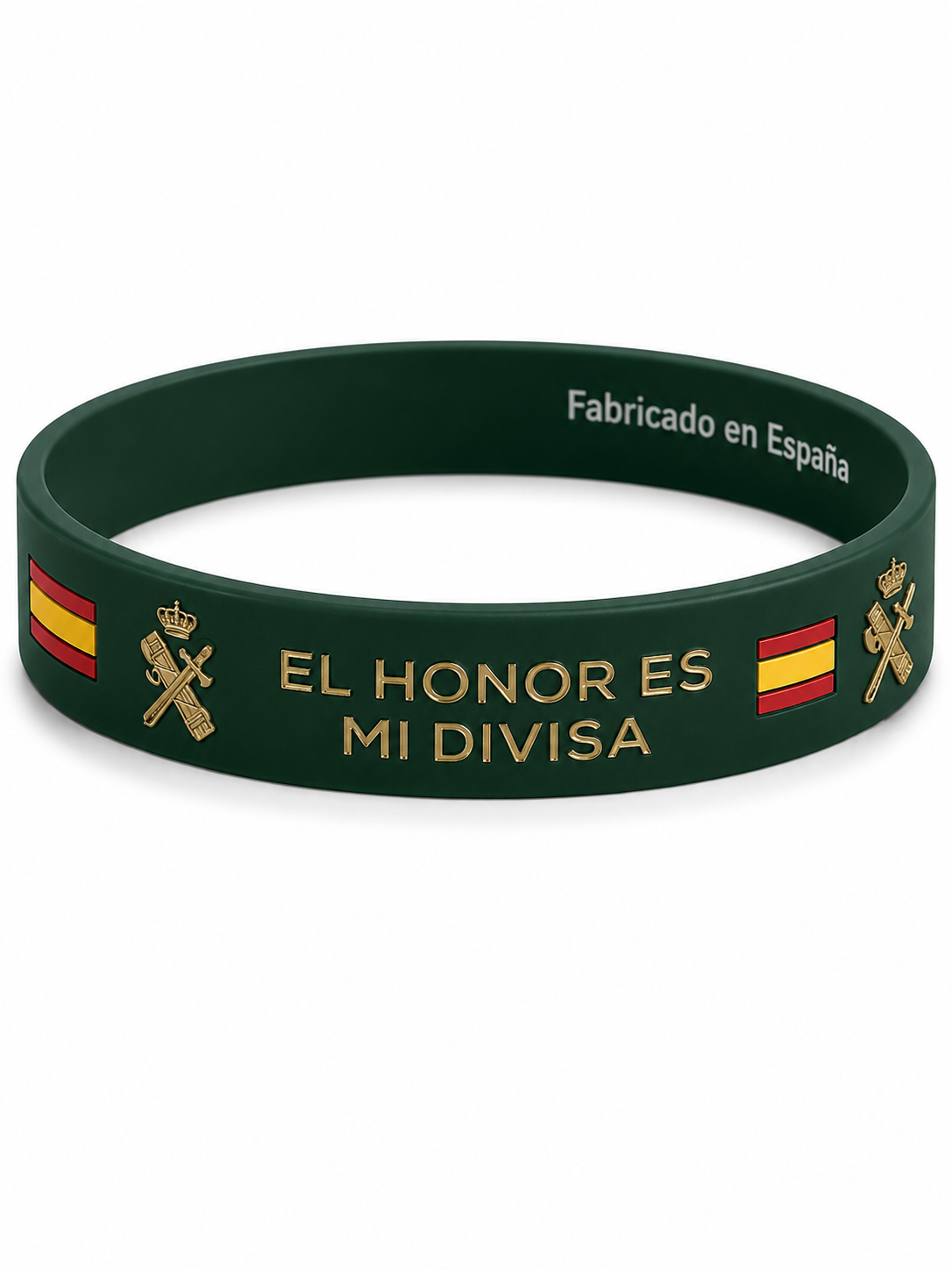 Pulsera Silicona Guardia Civil El Honor es mi Divisa | La Banderita