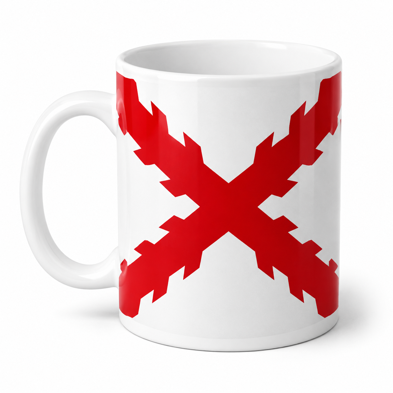 Taza Cruz de Borgoña | Símbolo Histórico de España