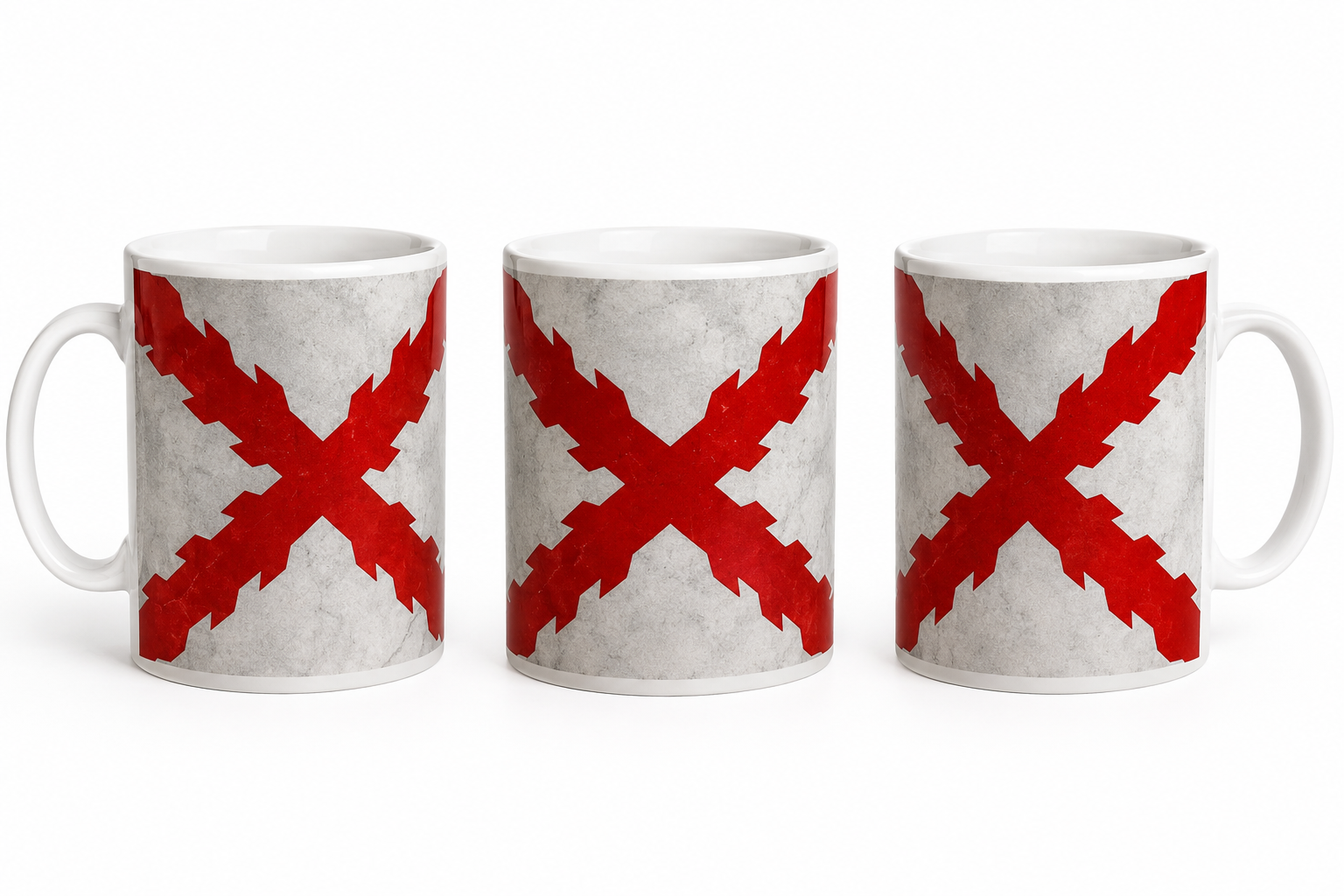 Taza Cruz de Borgoña | Símbolo Histórico de España