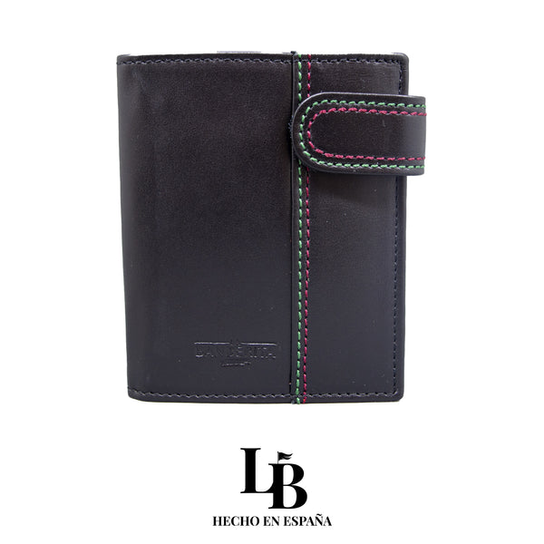 Cartera de Piel con Cierre | Fabricada en España