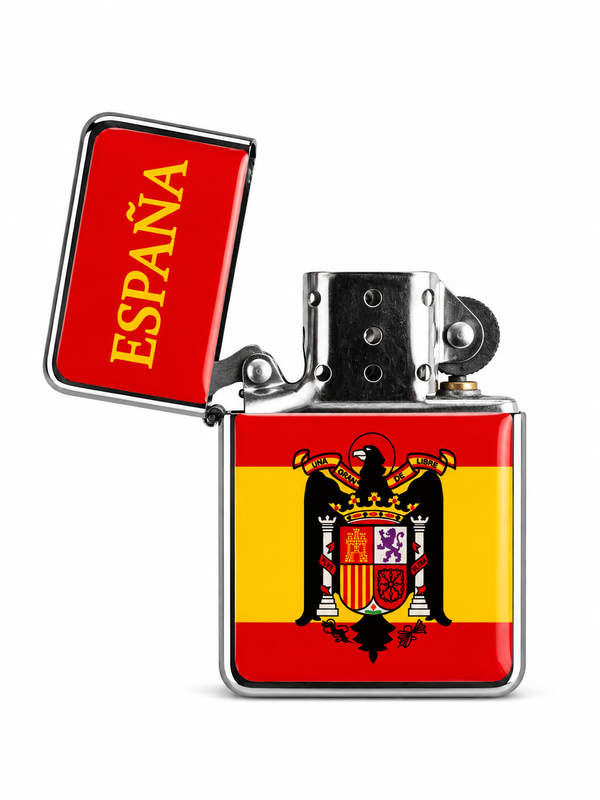 Mechero Zippo Águila de San Juan – Bandera de España