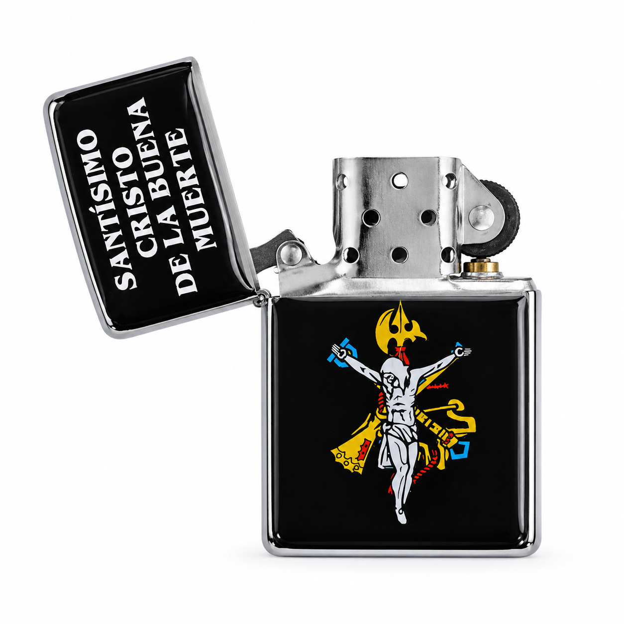 Mechero Estilo Zippo Santísimo Cristo de la Buena Muerte – Legión Española