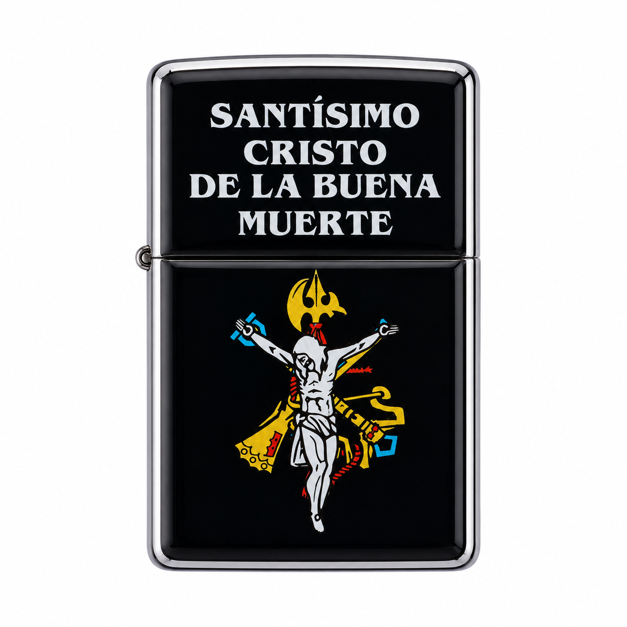 Mechero Estilo Zippo Santísimo Cristo de la Buena Muerte – Legión Española