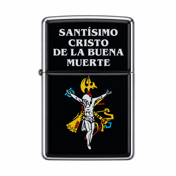 Mechero Estilo Zippo Santísimo Cristo de la Buena Muerte – Legión Española