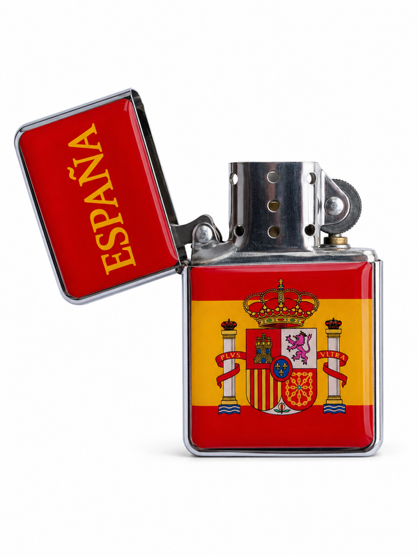 Mechero Zippo España – Escudo y Bandera