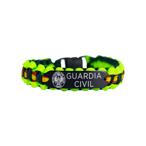 Pulsera Guardia Civil, Virgen del Pilar y bandera España - La Tienda de  España