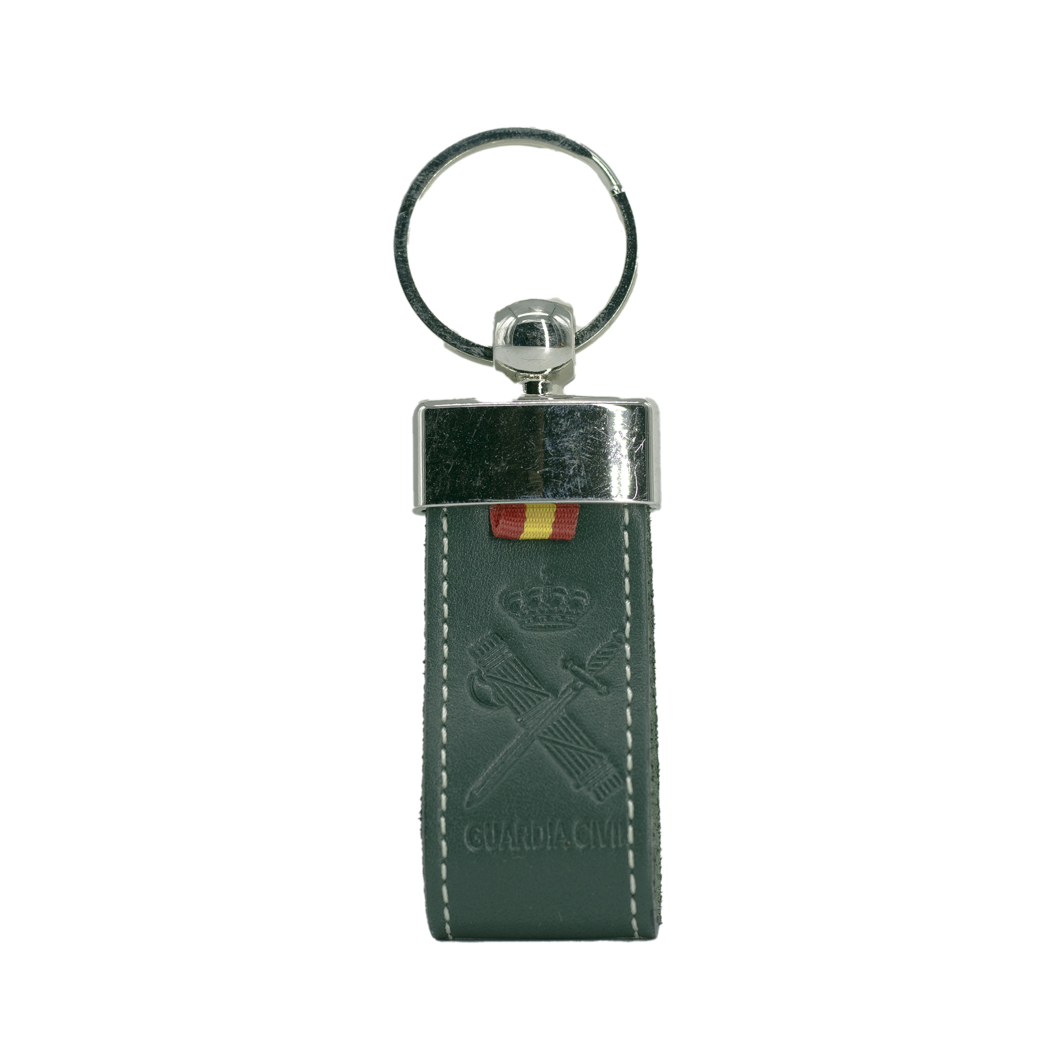 Llavero verde Piel Guardia Civil