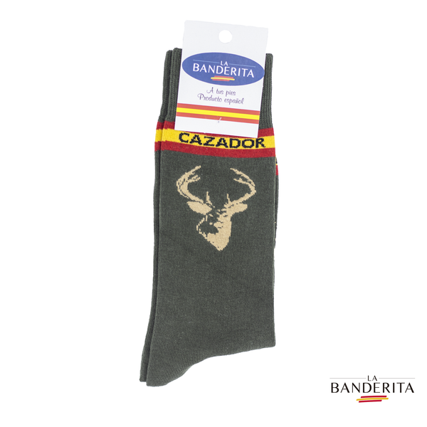 Calcetin Verde Cazador