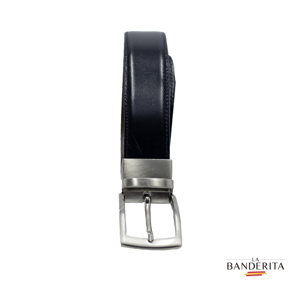 Cinturon reversible piel hombre